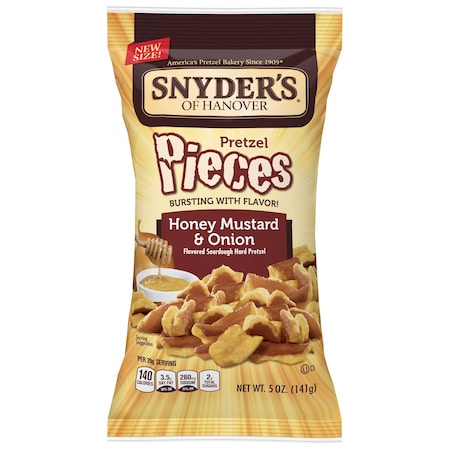 Snyders Of Hanover Snyder's Of Hanover Honey Mustard & Onion Pretzel Pieces 5 oz., PK8 111813